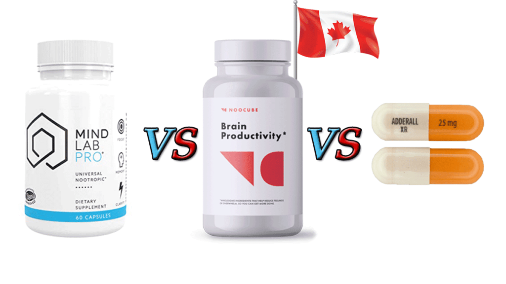 Noocube vs Adderall vs Mind Lab Pro Canuck Supplement Review