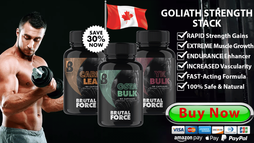Buy Brutal Force Goliath Strength Stack Online in Canada