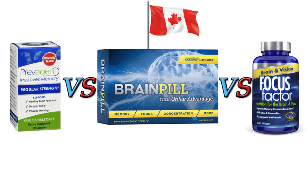 Brain Pill vs Focus Factor vs Prevagen Canuck Supplement Review