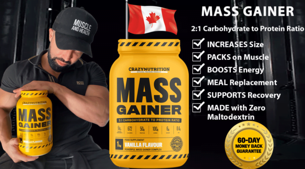 CrazyNutrition Mass Gainer CanuckSupplement Review