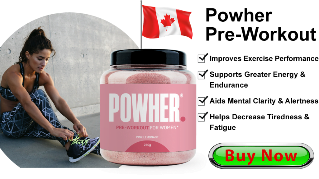 Buy Powher Pre-Workout Online in Canada